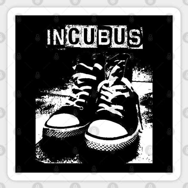 incubus sneakers Sticker by sneaky geek studio
